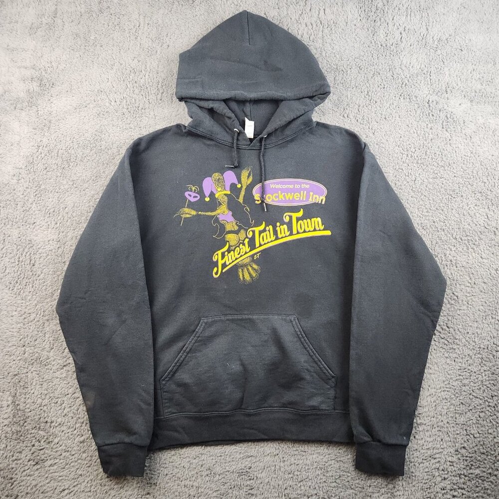 Y2K Indiana Tavern Bar Hoodie Men's Med Stockwell Inn Evansville, IN Sweatshirt‎